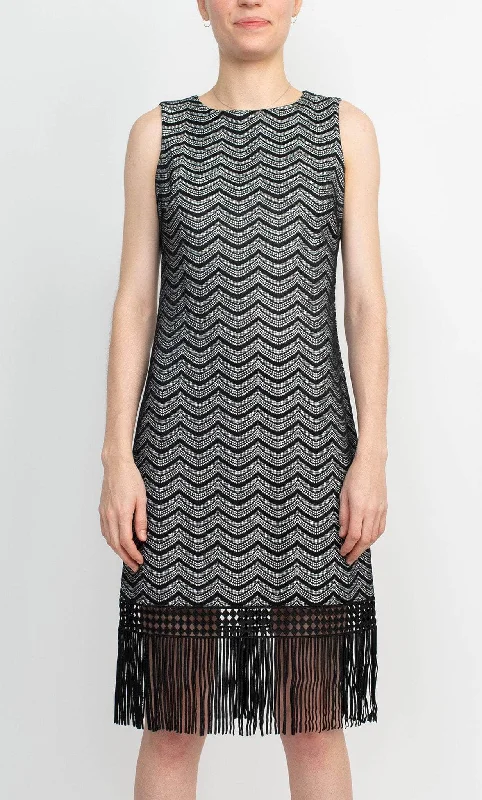 Julia Jordan JJ36778 - Fringed Dress