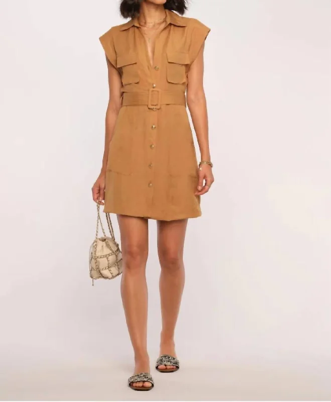 Capri Dress In Cigar