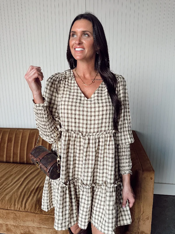 Plaid Pleaser Dress