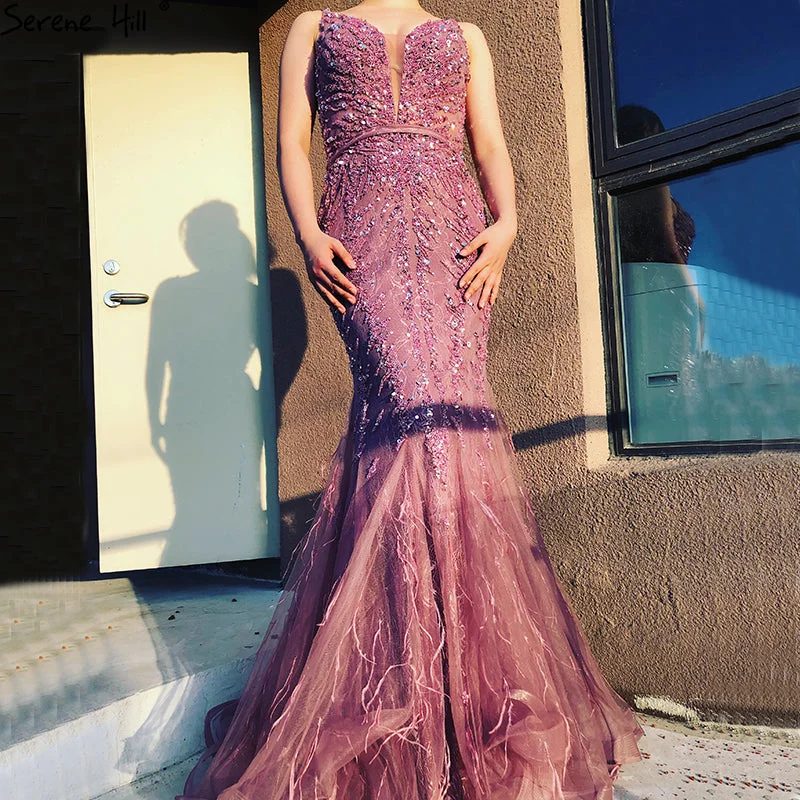 Newest Dubai Sexy Evening Dresses Formal Evening Gowns  LA6566