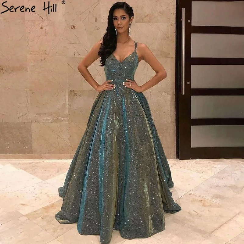 Serene Hill Blue A-Line Sexy Evening Dresses Gowns 2024 Spaghetti Strap Simple For Women Wedding Party LA71277 Serene Hill Blue A-Line Sexy Evening Dresses Gowns 2024 Spaghetti Strap Simple For Women Wedding Party LA71277