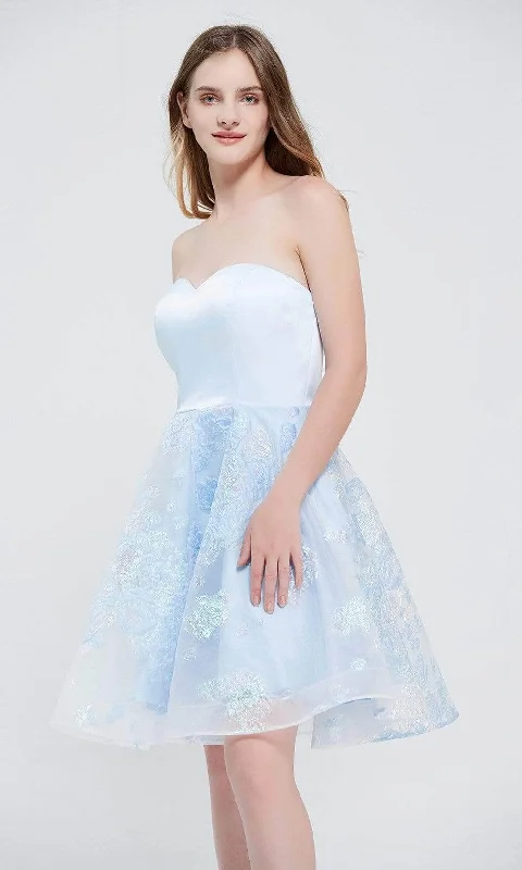 J'Adore Dresses J20082 - Strapless Sweetheart Cocktail Dress