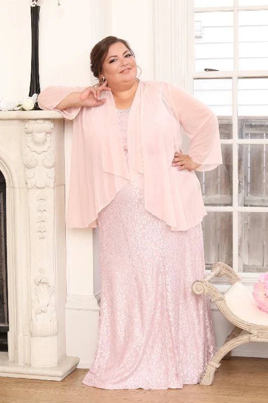 Plus Size Shimmering Lace Off-Shoulder Fishtail Evening Gown Mother of the Bride Dresses Plus Size Shimmering Lace Off-Shoulder Fishtail Evening Gown Mother of the Bride Dresses