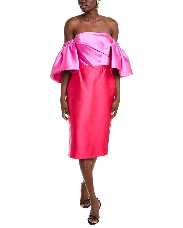 Rene Ruiz Off-The-Shoulder Cocktail Dress