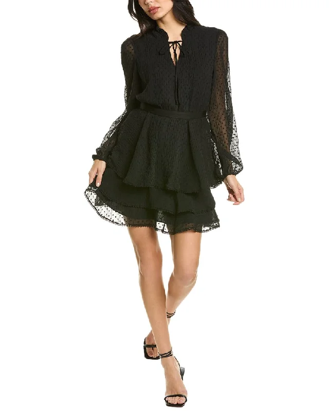 Jason Wu Clip Dot Mini Dress Fashionable Lace Mini Dress