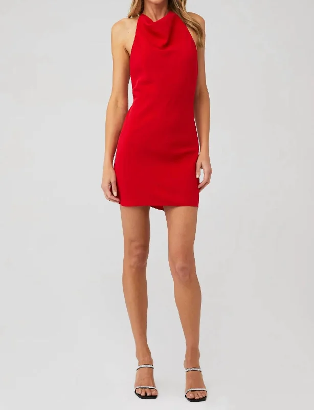 Kimball Mini Dress In Mcintosh Chic Tropical Mini Dress