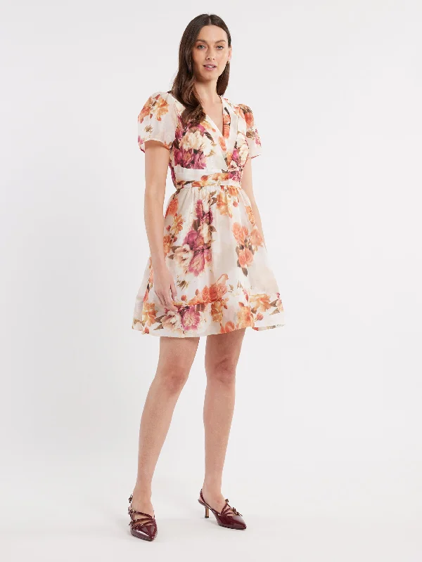 La Vie En Rose Mini Dress Fashionable Off-Shoulder Mini Dress