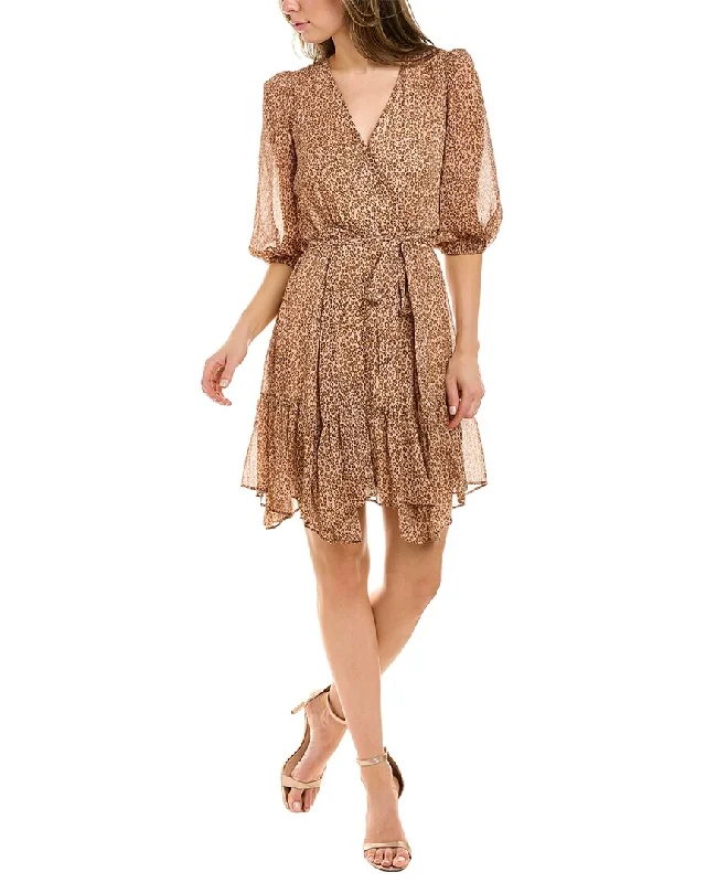 MAISON TARA Serena Mini Dress Trendy Off-Shoulder Dress Mini