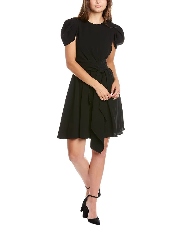 Shoshanna Porter Mini Dress Cozy A-Line Mini Dress