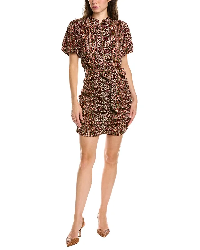 Walter Baker Staci Mini Dress Classic Striped Mini Dress