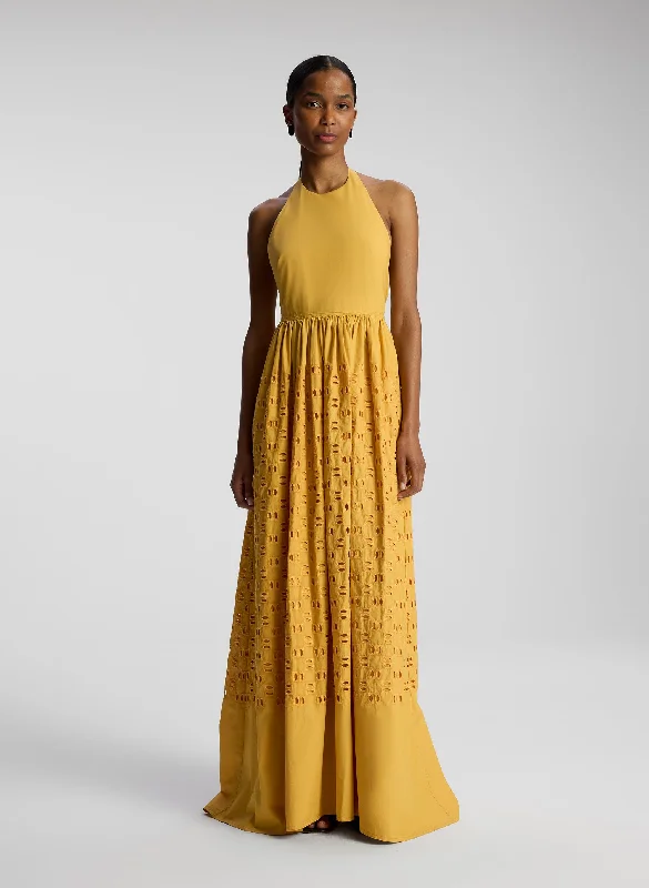 Blair Cotton Eyelet Maxi Dress