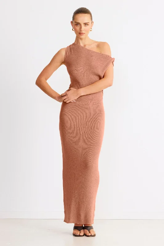 CALINA MAXI DRESS Fashionable Halter Neck Maxi Dress