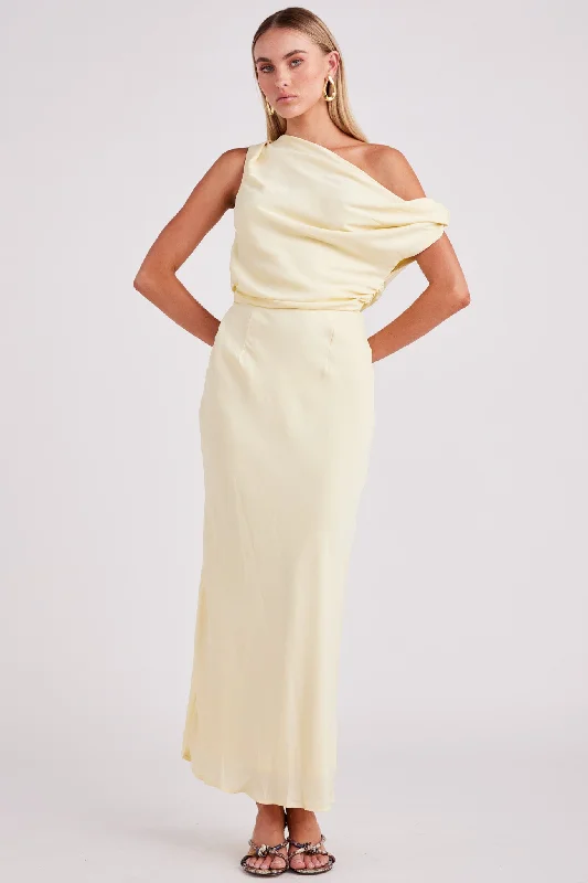 CALISSA MAXI DRESS Fashionable Off-Shoulder Maxi Dress