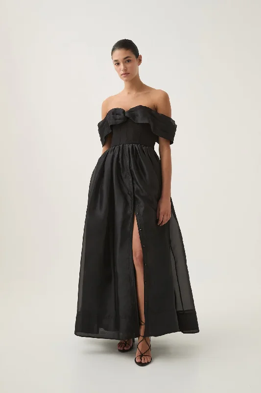 Cordelia Corseted Maxi Dress Stylish Empire Waist Maxi Dress