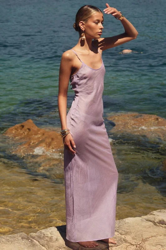 MARTINI MAXI DRESS Chic Sleeveless Maxi Dress