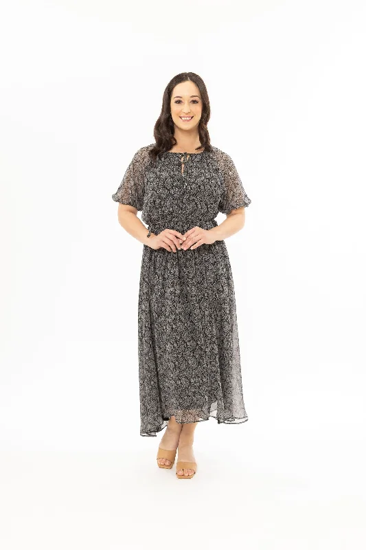 Seeking Lola Champion Maxi Dress - Chiffon Paisley