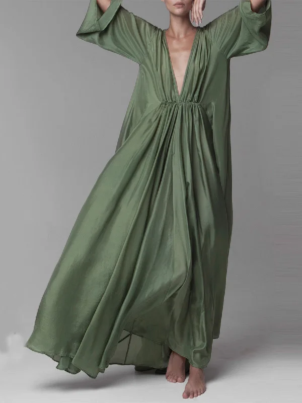 Simple Loose Casual Comfortable Maxi Dress Chic Sleeveless Maxi Dress