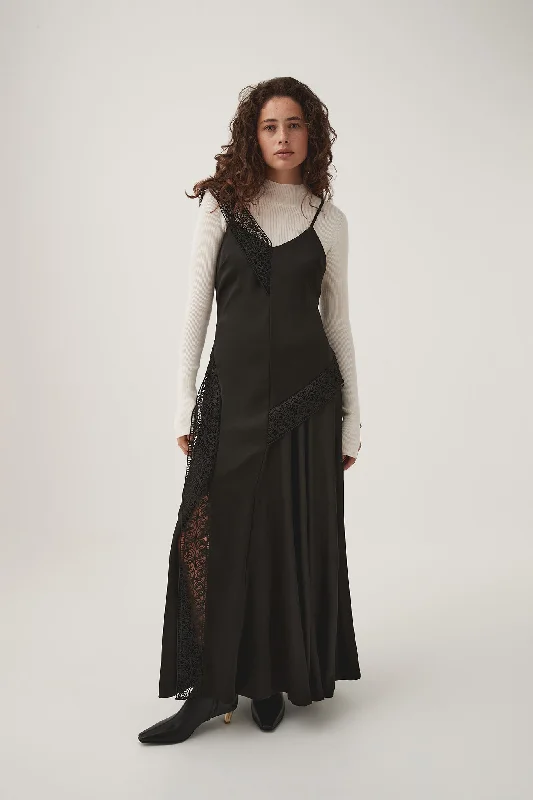 Spirit Lace Maxi Dress Stylish Button-Up Maxi Dress