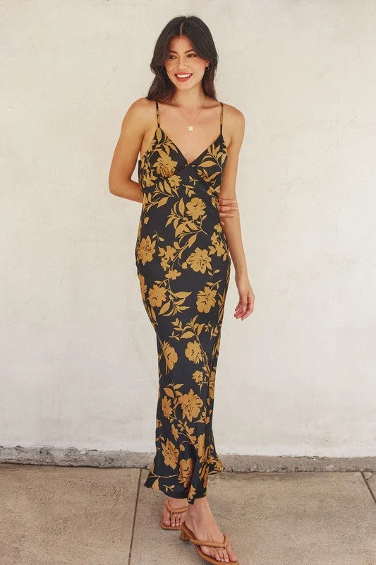 Floral Dusk Maxi Dress