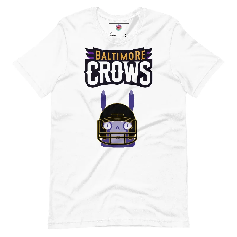 Baltimore Crow H Unisex t-shirt Terry Blend Velvet Blend Canvas Blend