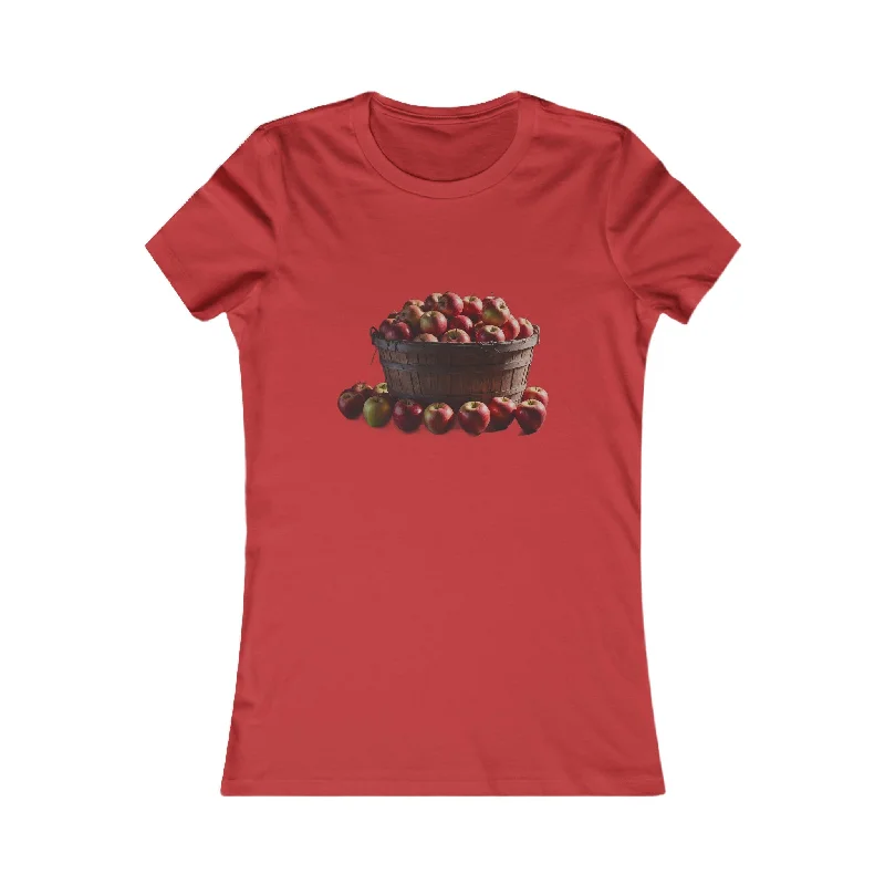 Bushel of Apples Women's Favorite Tee Fleece Nylon Spandex