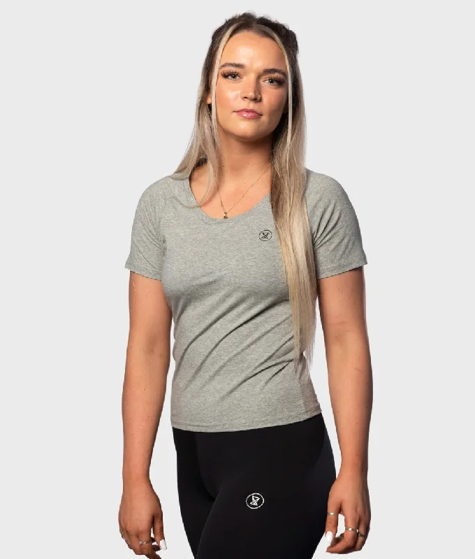 CORE T-Shirt [Grey] Mesh Canvas Denim