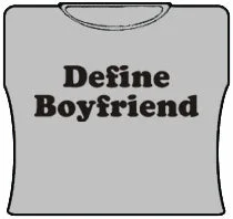 Define Boyfriend Girls T-Shirt (Grey) Spandex Blend Rayon Blend Denim Blend