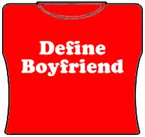 Define Boyfriend Girls T-Shirt (Red) Print Jacquard Patchwork