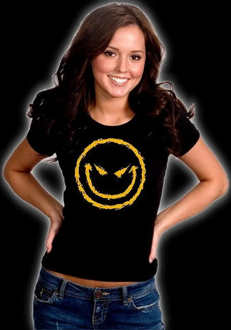 Evil Smiley Girls T-Shirt