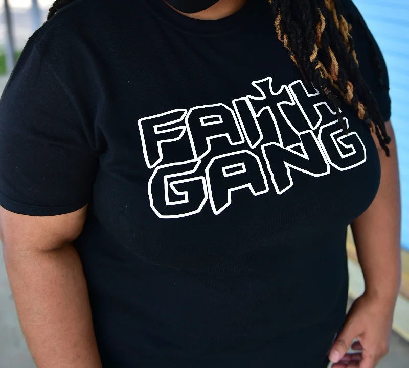 Faith Gang Outline unisex tee (multiple color options)