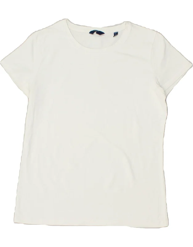 GANT Womens T-Shirt Top UK 14 Medium White