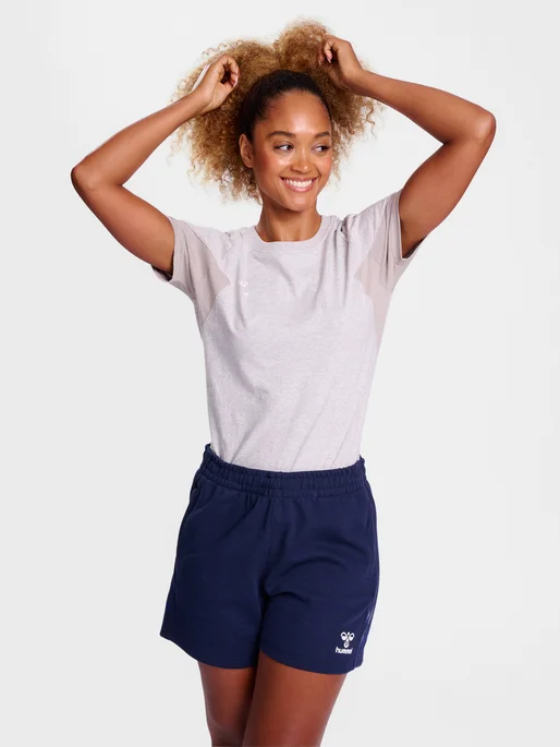 Hummel Women's Travel T-Shirt Chenille Brocade Lace