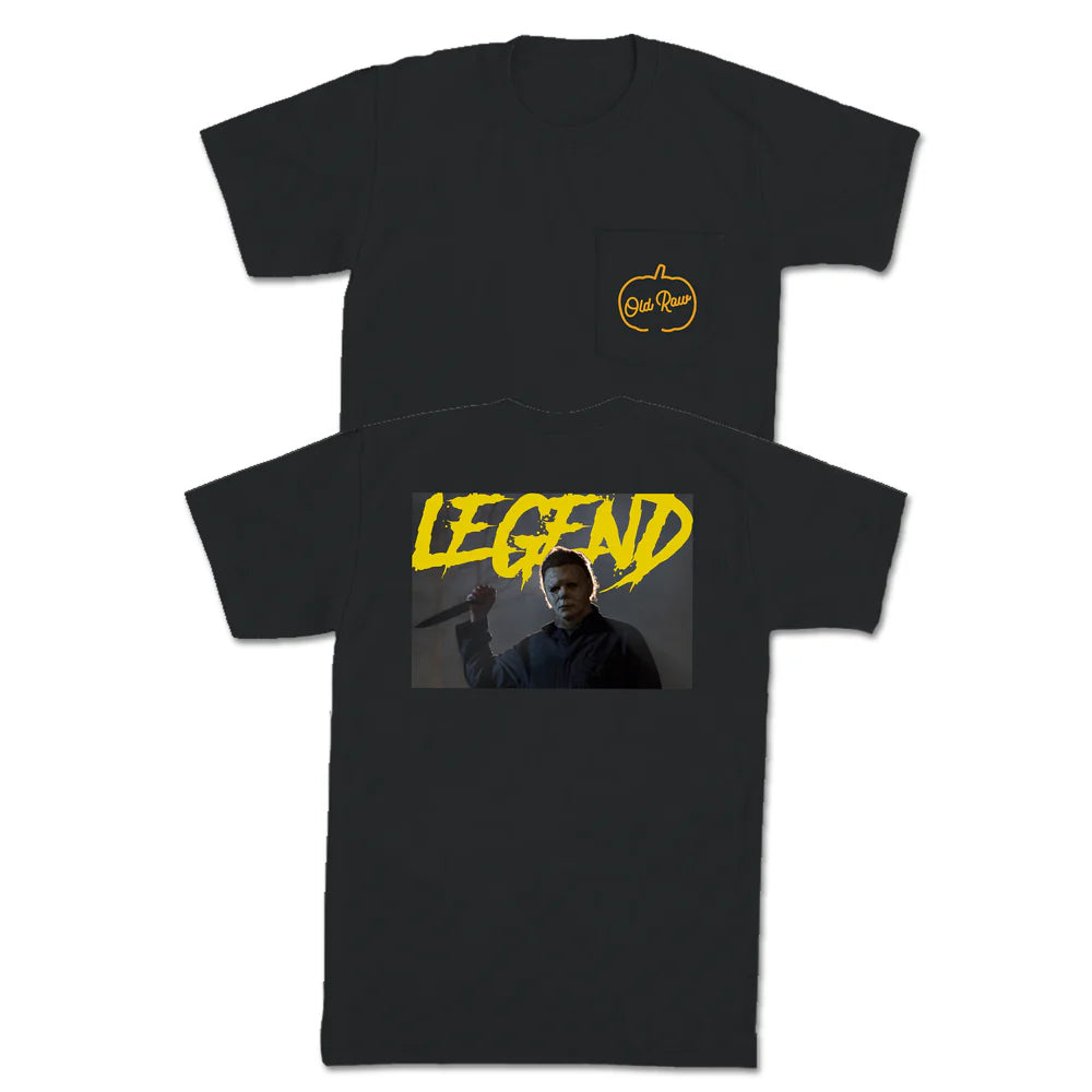 Old Row The Micheal Myers Spooky Legend SS Pocket Tee Satin Blend Silk Blend Wool Blend Old Row The Micheal Myers Spooky Legend SS Pocket Tee Satin Blend Silk Blend Wool Blend