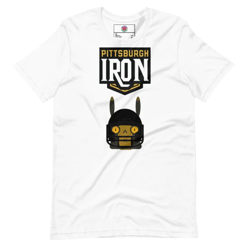 Pittsburgh Iron H Unisex t-shirt Rayon Velvet Corduroy