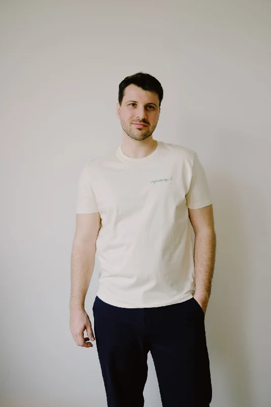 unisex t-shirt - apero? - natural Lace Blend Ribbed Blend Corduroy Blend