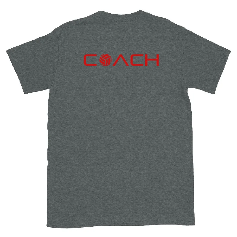 VBAmerica Coach-Back Short-Sleeve Unisex T-Shirt Fashionable Trendy Casual