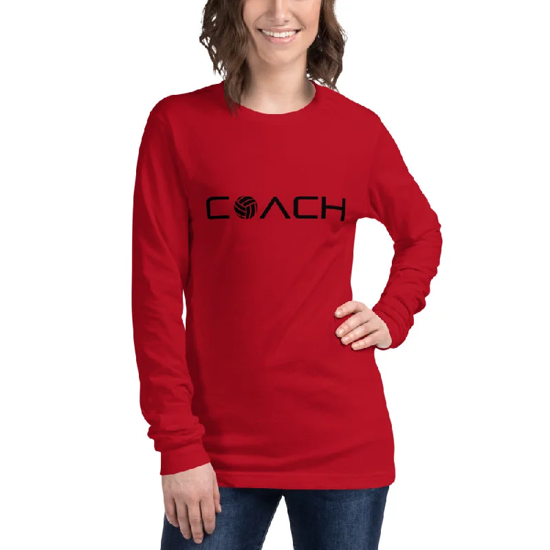 VBAmerica Coach Womens Long Sleeve Tee Notch Collar Peter Pan Collar Cowl Neck