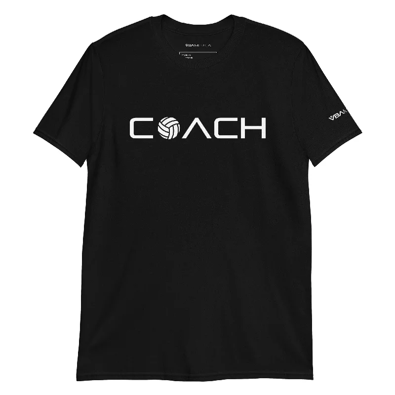 VBAmerica Coach Short-Sleeve Unisex T-Shirt Mesh Blend Leather Blend Suede Blend