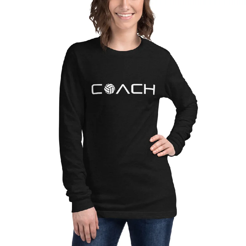 VBAmerica Coach Womens Long Sleeve Tee Zippered Front Buttoned Front Snap Front
