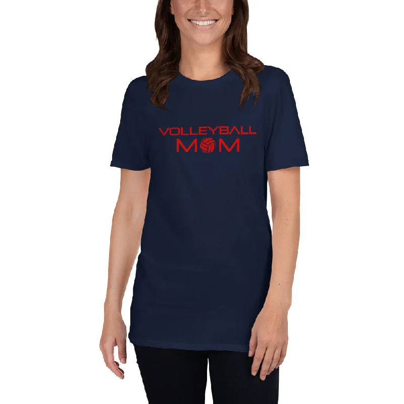 VBAmerica Mom Short-Sleeve T-Shirt Polka Dot Checkered Tartan