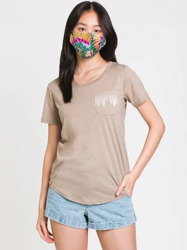 TENTREE JUNIPER SHORT SLEEVE POCKET TEE  - CLEARANCE Elasticated Padded Insulated