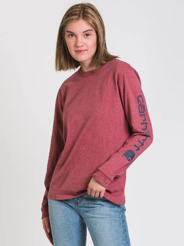 CARHARTT SLEEVE LOGO LONG SLEEVE TEE - CLEARANCE Faux Fur Fabric Real Fur Fabric Shearling Fabric CARHARTT SLEEVE LOGO LONG SLEEVE TEE - CLEARANCE Faux Fur Fabric Real Fur Fabric Shearling Fabric