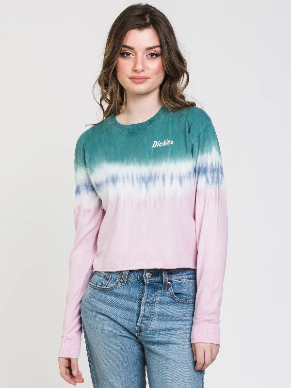 DICKIES STRIPE TIE DYE LONG SLEEVE TEE - CLEARANCE