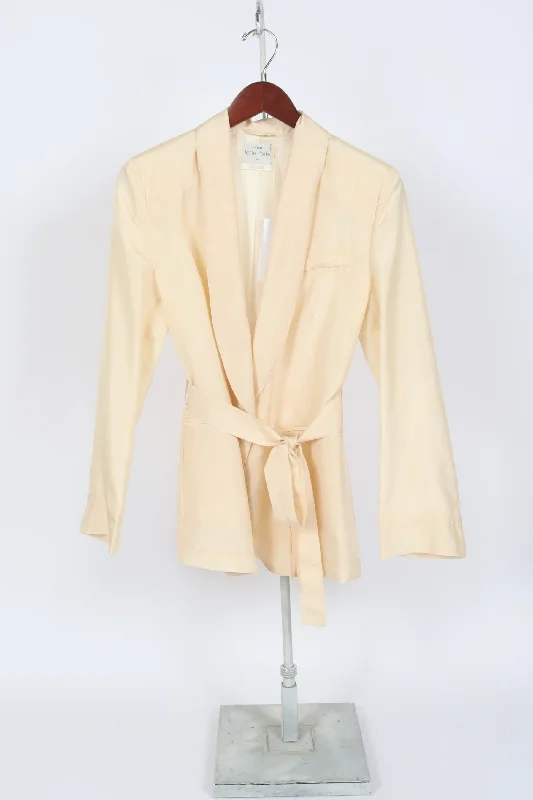 12375_My Jacket - Belted Jacket - Avorio