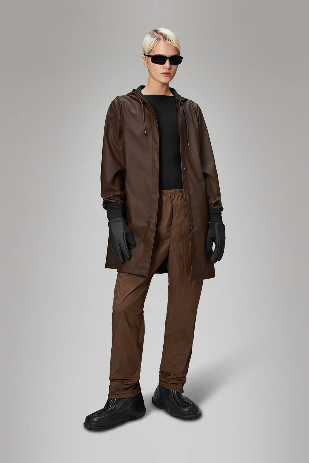 A-LINE JACKET W3 FRAME Nylon Fabric Polyester Fabric Spandex Fabric