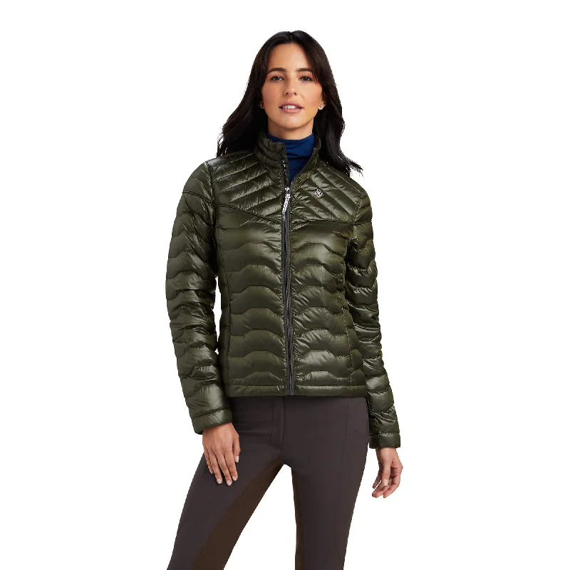 Ariat Women's Ideal Down Jacket - Forest Mist Fleece Jacket Down Jacket Feather Jacket Ariat Women's Ideal Down Jacket - Forest Mist Fleece Jacket Down Jacket Feather Jacket