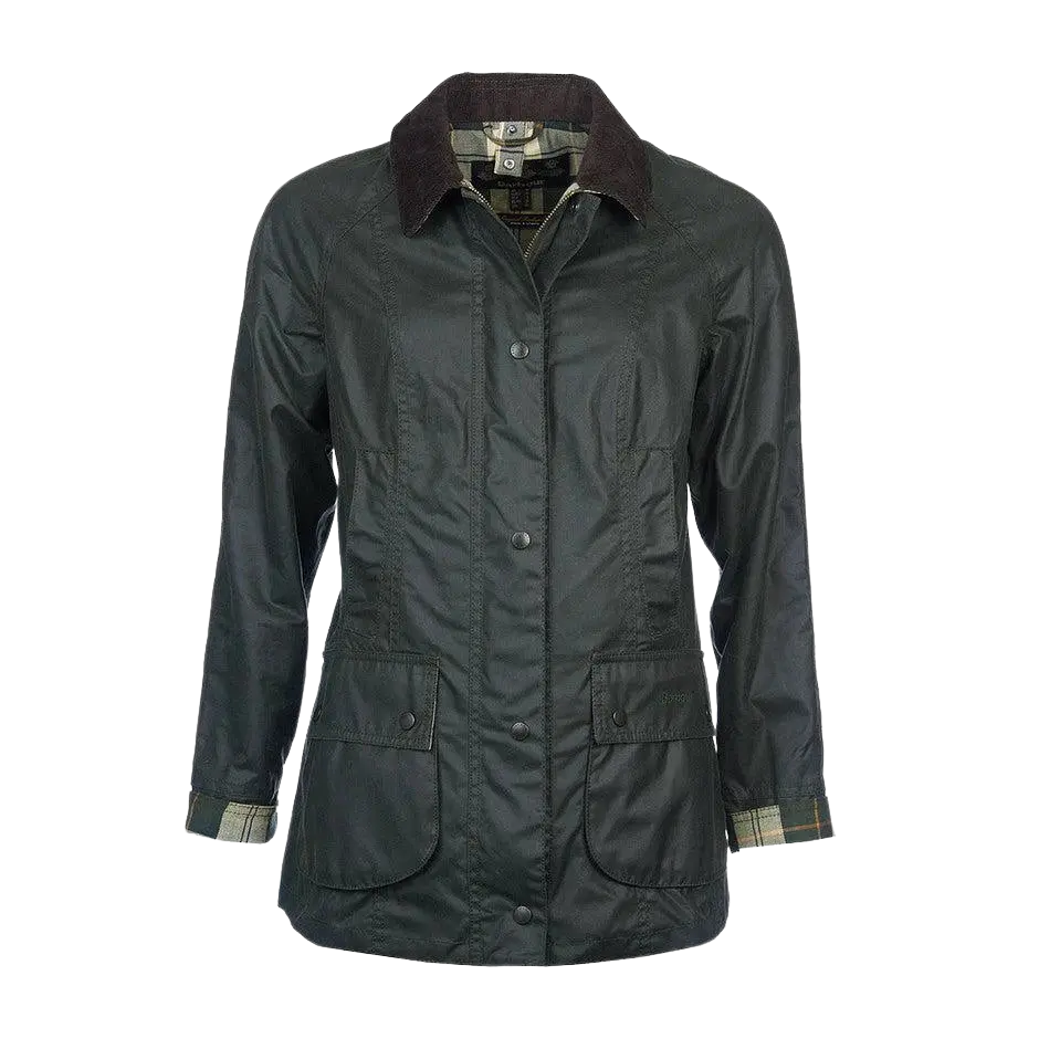 Barbour Beadnell Waxed Jacket in Sage Print Jacket Jacquard Jacket Embroidered Jacket Barbour Beadnell Waxed Jacket in Sage Print Jacket Jacquard Jacket Embroidered Jacket