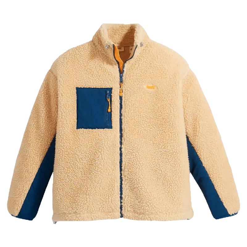 Levi's Big Foot Sherpa Jacket Tailored Jacket Straight Jacket A-Line Jacket