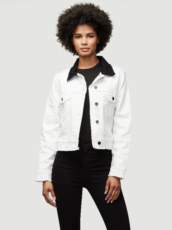 Block Jacket -- Off White Multi Herringbone Jacket Checkered Jacket Solid Jacket