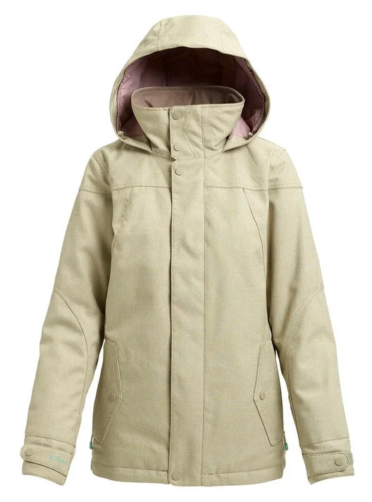 Burton Women's Jet Set Jacket V-Neck Jacket Boat Neck Jacket Square Neck Jacket
